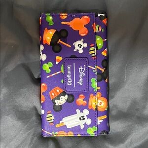 Disney Loungefly Purple Wallet Halloween